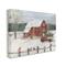 Stupell Industries Snowy Holiday Tree Farm Landscape Canvas Wall Art